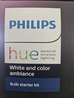 Philips Hue Starter Kit 4 Bulbs E26 White   Color Bulbs  Bridge New Seal