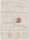 1864 75 4 Manchester Duplex On Printed Content Letters Bankruptcy Railway Oldham