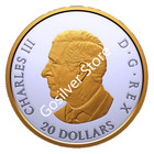          Canada  20 Dollar Pure Silver Coin  3  Animal Portraits - Grey Wolf  2025