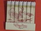 Peabody Hotel 2  Feature Matchbook - Memphis  Tn   Full   Un-struck 