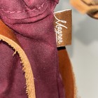 Magrer Waxed Canvas Knitting Project Bag With Leather Handle The Itty Bitty