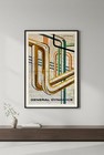      General Dynamics Industrial Gases Poster - Vintage Style 2x3 Print - 24x36   