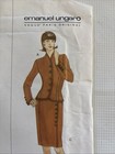 Vogue 2017 Pattern Jacket Skirt Sizes 14-18 Emanuel Ungaro Paris Original New