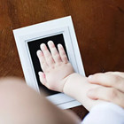 Newborn Baby Diy Hand And Footprint Kit Ink Pads Photo Frame Handprint Toddlers 