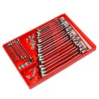 Tool Sort Wrench Organizer - Red