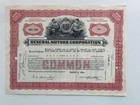 Vtg Lot Of 12 General Motors Corporation Stock Certificates  1950s - 1980s