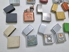 Lot Of 26 Assorted Vintage Lighters Zippo Ronson Vintage Camel For Parts Repair