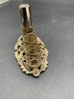 Vtg Gold Tone Filigree Hollywood Regency Four Tube Lipstick Holder 