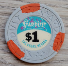 1 Las Vegas Stardust Vintage Casino Chip - V2