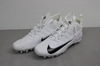Nike Men s Alpha Huarache 6 Varsity Lax Lacrosse Cleat White black Size 11m