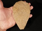 Big  One Million Year Old  Early Stone Age Acheulean Hand Axe Mali 392gr