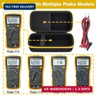 For Fluke 117 116 115 114 113 Digital Multimeter Hard Case  Fluke Volt Meter Org
