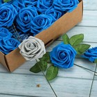25pc Artificial Flowers Real Looking Foam Roses Decoration Diy For Wedding Decor