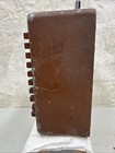 Seeburg Wall-o-matic 3w2-l56 Jukebox Wall Box Metal Burgundy Chrome  untested 