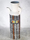 Vintage Mid Century Mod Roger Capron Vallauris Liquor Pitcher Decanter Bottle