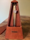Vintage Seth Thomas Metronome De Maelzel Wood Works Model E873-111 Cherry