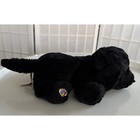 Ganz Webkinz  Black Lab Plush Stuffed Animal Toy Dog Puppy  Euc