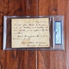 Theodore Roosevelt Autograph  your Fellow American  Note Signed Sagamore   Psa