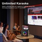 Karaoke Machine With Lyrics Display  Built-in 14 0  Touch Screen  With Blueto   