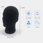 1pc Male Foam Mannequin Head Model Hat Cap Wig Glasses Display Stand Rack Stable