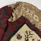 Vintage Ralph Lauren Country Hand Knit Wool Deer Lodge Sweater Men   s Medium