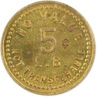 1933 Leonard s Brass Trade Token Set