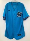 Yoilan Quinonez  88 Miami Marlins Nike Game Used Jersey Spring Training Size  46