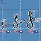 Fly Fishing Snaps 50 200 Pcs Fast Easy Fly Hooks Snaps Fishing Lures Connector 