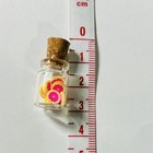 10pcs Mini Fruit Glass Globe Charms   Cute Resin Fruit Beads In Glass Dome
