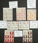 Canada Mint Mnh -5 Set Of Stamps From Booklet Bk51  Bk54  Bk59  Bk82  Bk84