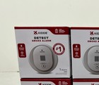 Kidde 4 Inch Battery Powered Smoke Detector With Photo Electric Sensor  6 Pack 