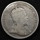 Canada 25 Cents 1910  Coin  Silver  Inv e617