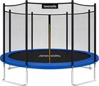 Trampoline Outdoor 8ft 10ft 12ft 14ft With Enclosure Net  Ladder And Anti-rus   