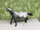 Breyer Quarter Horse Stallion Stablemate G1 Custom Cm Blue Roan Grey Appaloosa