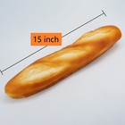 Fake Baguette Artificial French Bread Loaf Realistic Food Prop Display