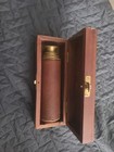 Antique Brass Leather Telescope Vintage Nautical Spyglass Scope