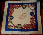 Rare Vintage Woven Tablecloth tapestry Maori Polynesian Hula Dancer New Zealand