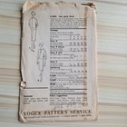 Vintage Mod Vogue Special Design S-4896 10 31 Overblouse Dress Pattern