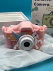 Children s Camera Unicorn Pink Rechargeable With Protective Silicone Cover