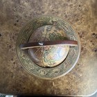 Vintage Old World Globe Zodiac Desk-top With Wooden Stand 