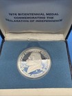 1974 Bicentennial Commemorative Medal-john Adams- With Original Paperwork   Case