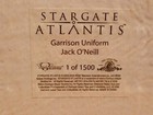 Rare Garrison Uniform Jack O   neill Stargate Sg-1 Figure Limited Ed  1 1500 2008