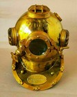 Vintage Scuba Morse Copper Diving Helmet Maritime Boston Divers Navy Mark Divers