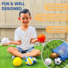Toddler Ball Set - Foam Balls - Sports   Outdoor Play Toys - Balls For Kids   Ou