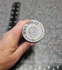 Vintage Tall Alka-seltzer Glass Bottle W  Original Cap Lid 1950s 1960s 