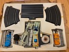 Vintage 2 Lane Road Racing Set Slot Car Lamborghini Porsche Battery Glow In Dark