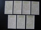 Saar Saarland Mi   135-141 Scarce Mint Stamp Set  Cv  108 00