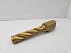 New Aftermarket Glock 19 G19 Gen 1 2 3 4 5 9mm Gold Tin Spiral Fluted Barrel