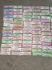 Large Lot Of 150 Original Jukebox 45 Record Title Strips  p64