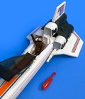 Mattel 1978 Missile Firing Colonial Viper   Battlestar Galactica 100  With Pilot